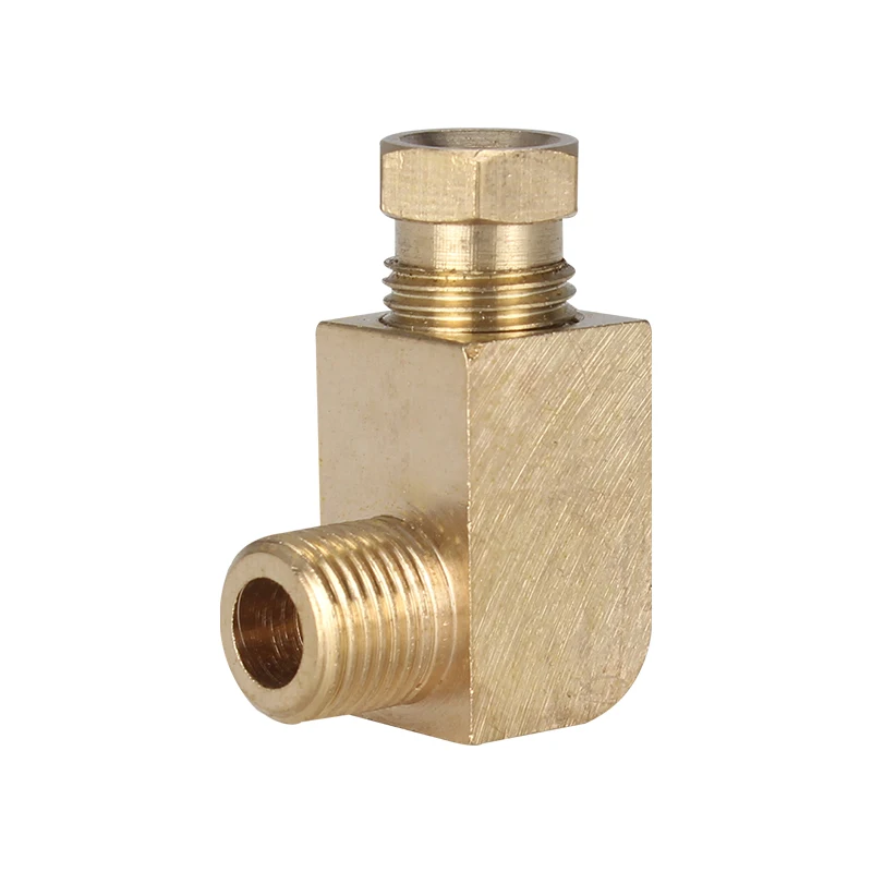 Giunto di accoppiamento connettore lubrificazione adattatore dritto rame 5mm 6mm 8mm 1/8 1/4 3/8 1/2 "M10*1 M8 * 1 filetto femmina