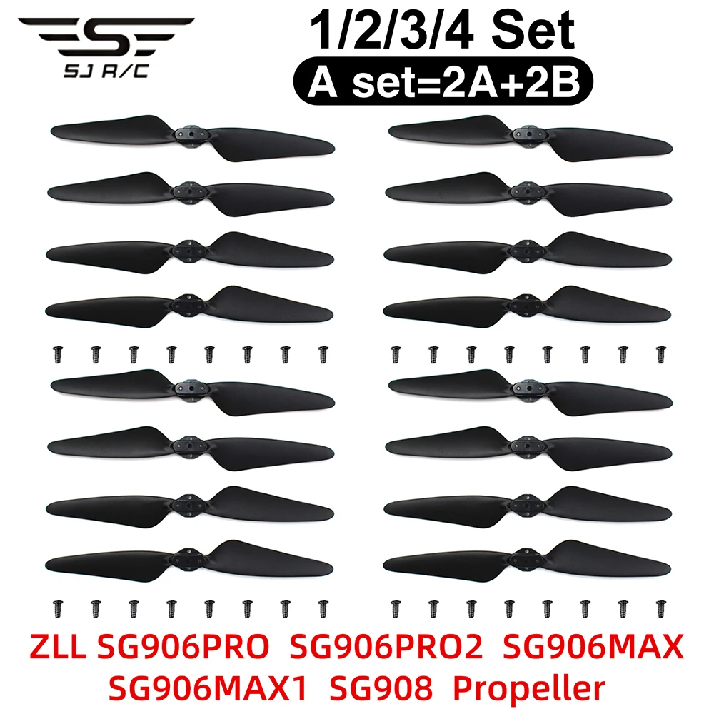 Original ZLL Propeller For SG906PRO 906PRO2 906MAX 906MAX1 908 Drone Replacement Blades