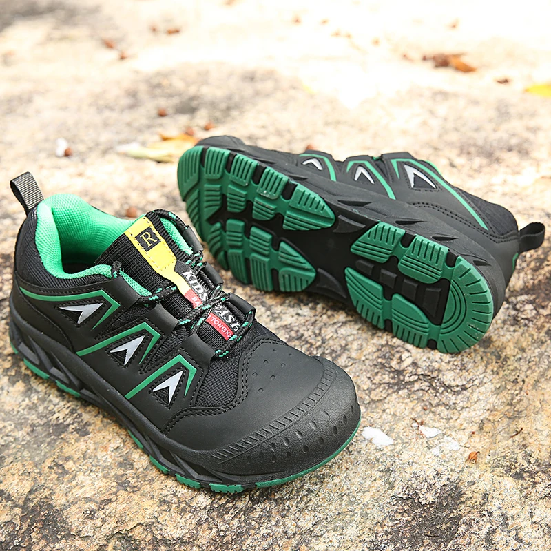 Girls Shoes Boys Sneakers Boys Trail Running Shoes Waterproof Hiking Shoes Kids Athletic Outdoor Slip Resistant Sports Sneakers