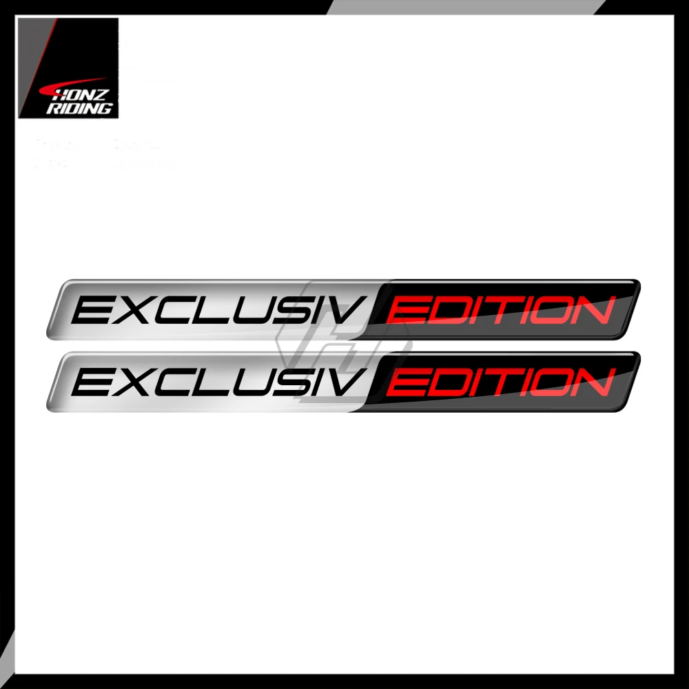 For BMW Honda Suzuki Kawasaki Yamaha Ducati Aprilia Decals 3D Motorcycle Exclusiv Edition Sticker