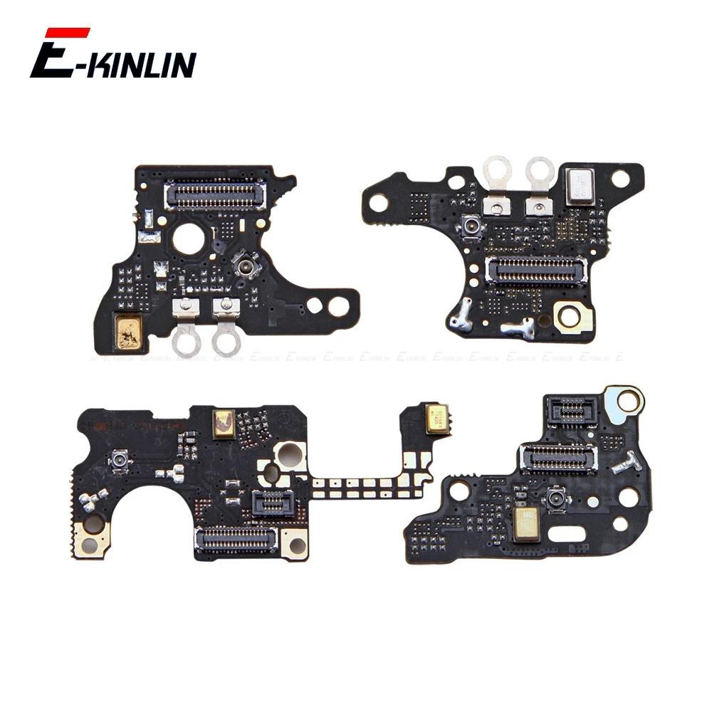 SIM SD Card Reader Holder Microphone Mic Module Connector PCB Board Flex Cable For HuaWei View 30 P30 P20 Mate 10 20 30 Pro 