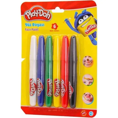 Play-Doh Face Paint 6 Color Yu001