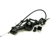 Axial SCX10 1/10 RC 크롤러 자동차 업그레이드 액세서리 용 4WD 잠금 키트가있는 YEAHRUN 금속 전면 리어 액슬 4