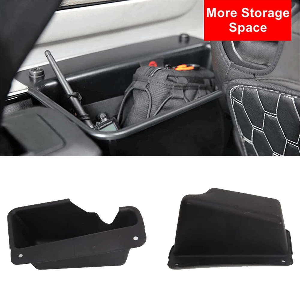 

Car Storage Boxes on Both Sides Trunk For Jeep Wrangler JK JL 2007 - 2022 Left Right Side Cargo Organizer Rear Compartment Box