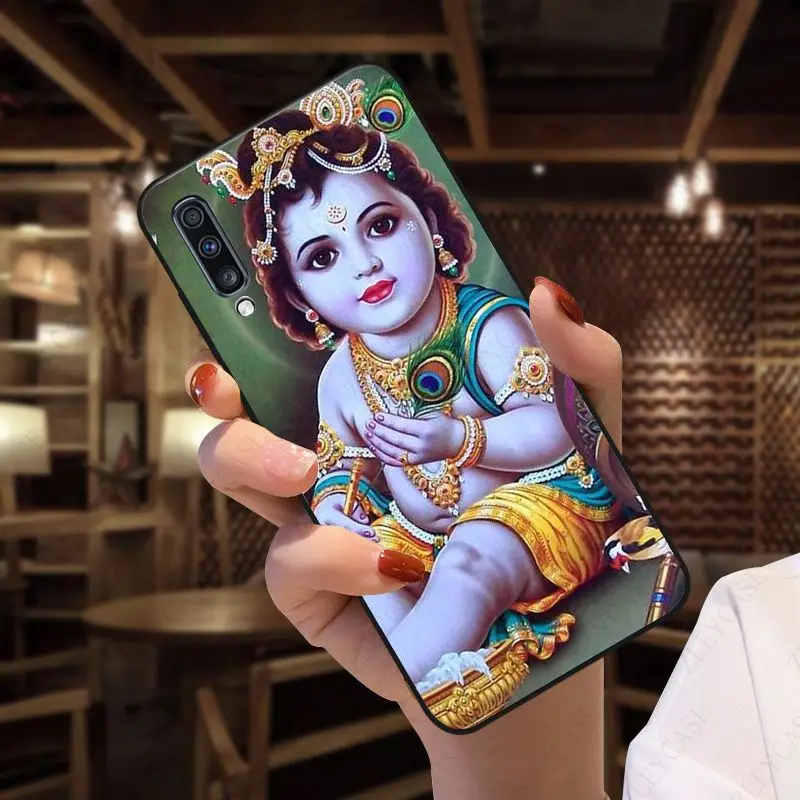 lord krishna Soft Phone Case For Samsung Galaxy A12 A13 A14 20S A21S A22 A23 A32 A50 A51 A52 A53 A70 A71 A73 5G Cellphones