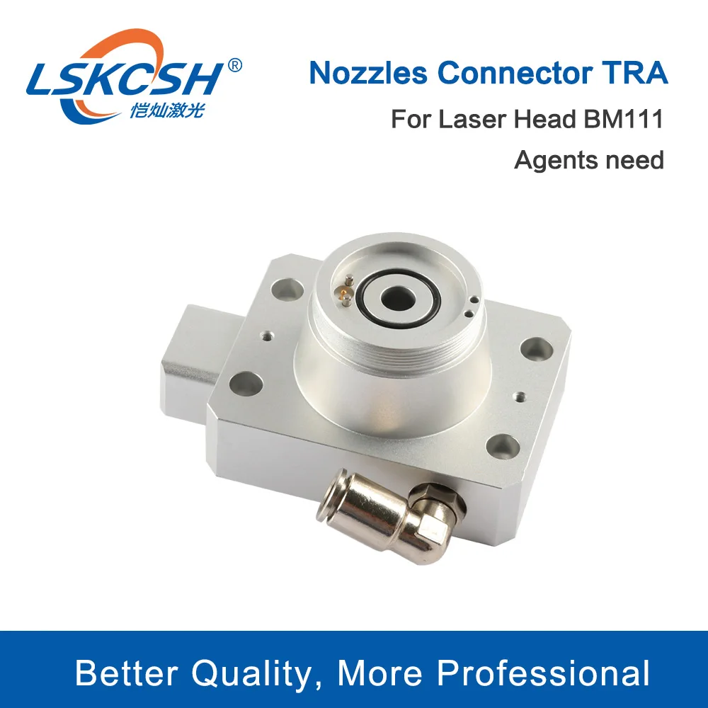 Imagem -04 - Conector do Bocal de Lskcsh Tra com Bocal Original e Cerâmica da Cabeça do Laser Bm111 para a Máquina de Corte do Laser da Fibra de Raytools Bm111