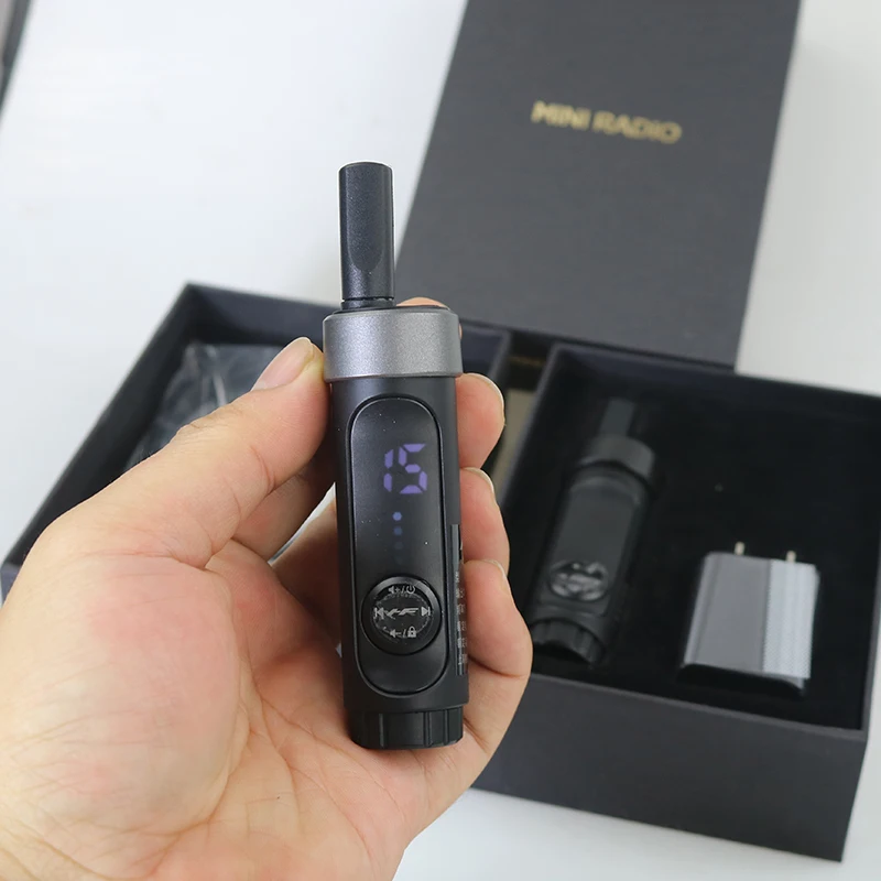 HONGFENG 1A Mini Walkie Talkie Portable Ham Radio Scanner Radio Komunikator High-End Tempat Lobi Walkie talkie