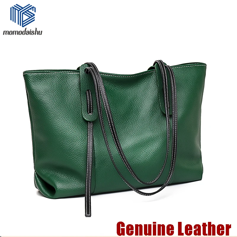 Genuine Leather Women Luxury Handbags Women Bags Designer Femlae Famous Brand High Capacity Handbags High Quality Shoulder Bag