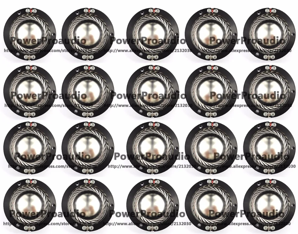 

20PCS Replacement Aluminum Diaphragm Fit For Altec Lansing 604, 802, 806 Lansing 807, 808 8Ohm 26420xx 8ohms or 16ohms