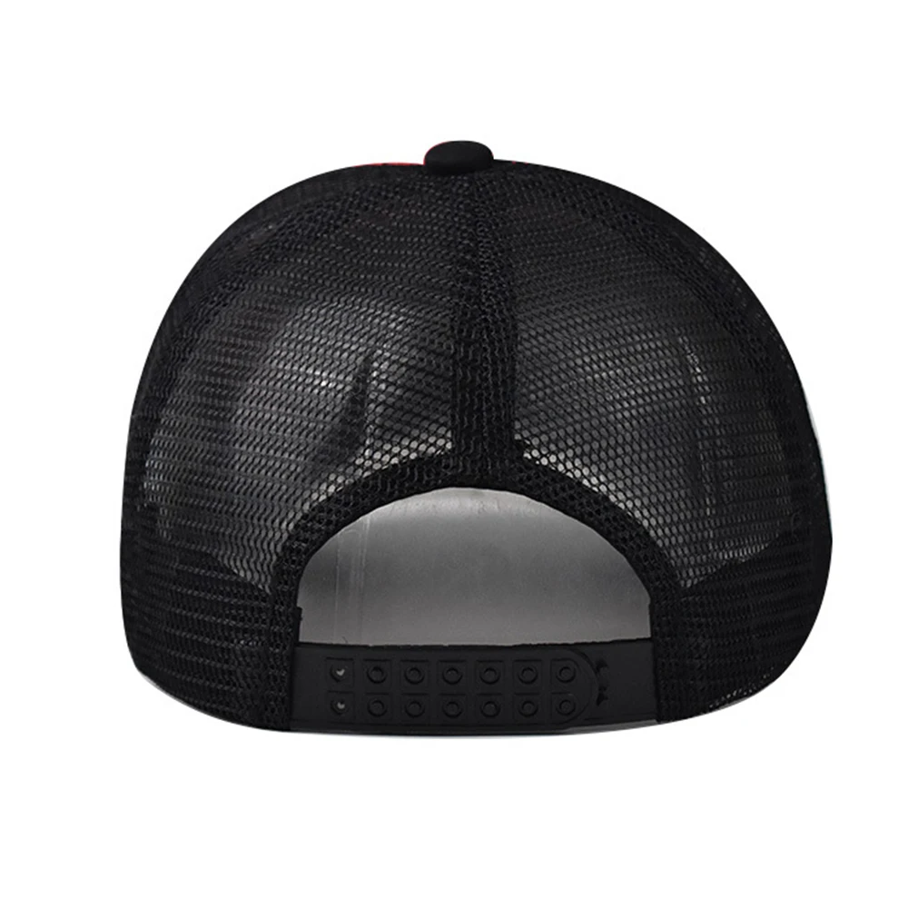 FS Stylish Yellow 5 Panel Baseball Hat For Men Women Street Breathable Mesh Trucker Hats Snapback Hip Hop Caps Bones Masculinos