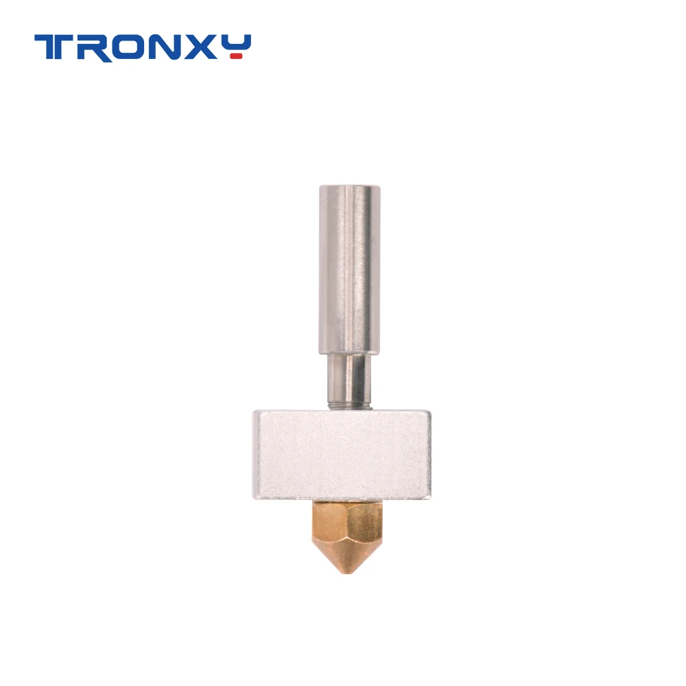 Tronxy 3D Printer Parts Heated Block 20*20*10mm M6 Throat 7*31mm Nozzle 0.4mm HotEnd for 1.75mm Filament 3D Printers Accessories