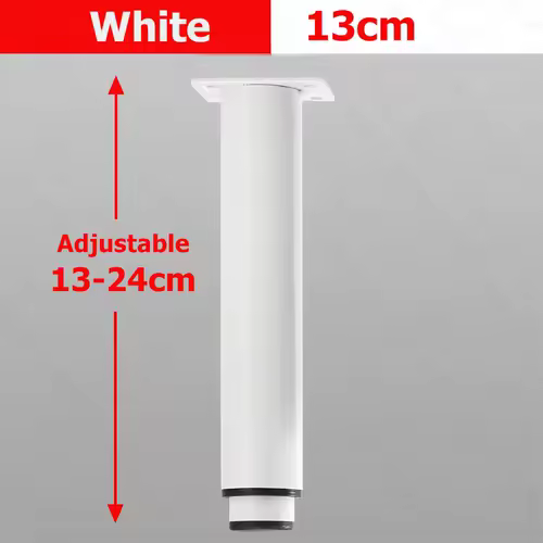 KAK Black Furniture Legs Adjustable Height Carbon Steel Table Feet Sofa Bed Leg Replacement 1000KG Heavy Duty Furniture Hardware - Image 15