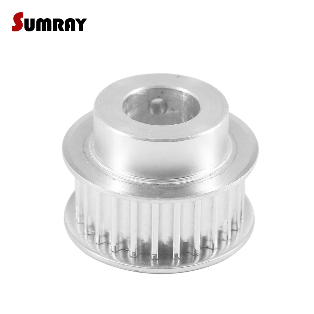 HTD5M 25T Timing Pulley 6/8/10/12/14/17/19/20mm Inner Bore 16/21mm Width Aluminium Alloy Pulley Wheel for Laser Machine