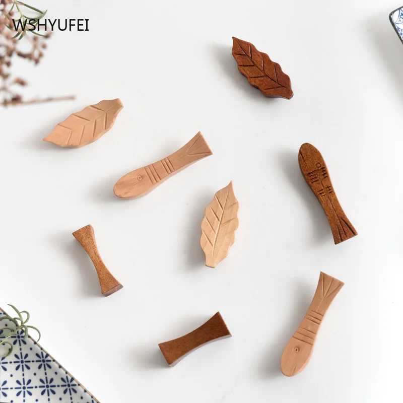 Creative wooden spoon holder chopstick rest rest stand chopstick rest rest pillow home decoration tableware set kitchen gadgets