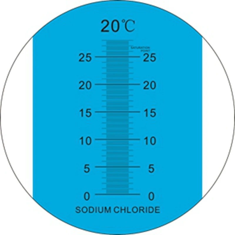 Przenośny refraktometr zasolenia 0-28% ATC salinometr sól woda w solaniu roztwór spożywczy chlorek sodu refraktometry z pudełkiem