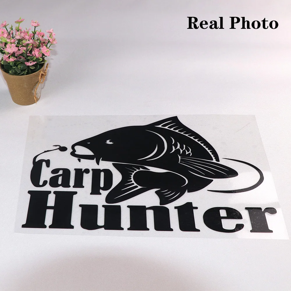 Mobil Styling Lucu Pergi Memancing dan Ikan Mas Hunter Stiker Mobil Decal 3D Gaya Dekorasi Di Jendela Mobil lem Vinyl Stiker