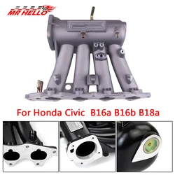 Aluminum Cast Intake Manifold Upgrade Bolt On For Civic EK Integra DA DC2 B16A B16A2 B16A3