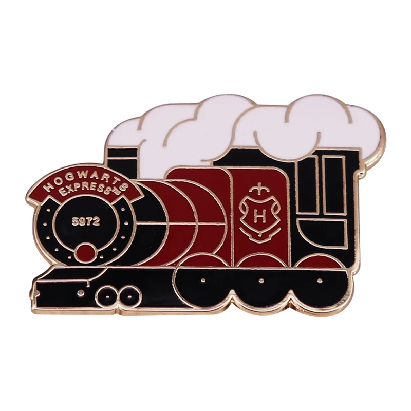 

Wizarding World Magical Express Train Brooch Badge Witchcraft Wizardry Literature Bookworm Gift