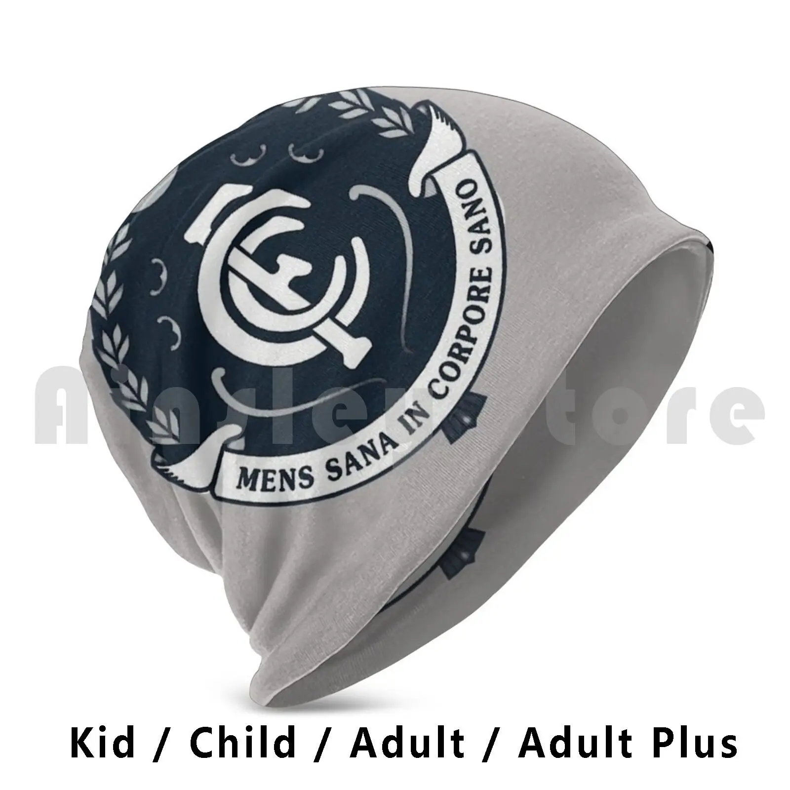 

Mens Sana In Corpore Sano Hat 2410 Hat 1864 Carlton 1864 Football Club Afl Aussie