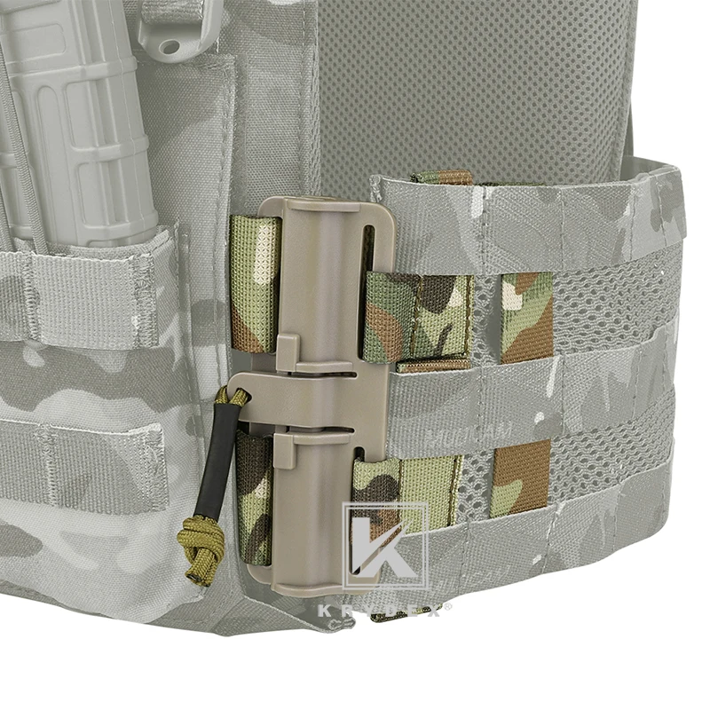 KRYDEX Tactical Universal MOLLE Quick Removal Buckle Connector Quick Release Assembly Set For JPC CPC NCPC 6094 420 Armor Vest