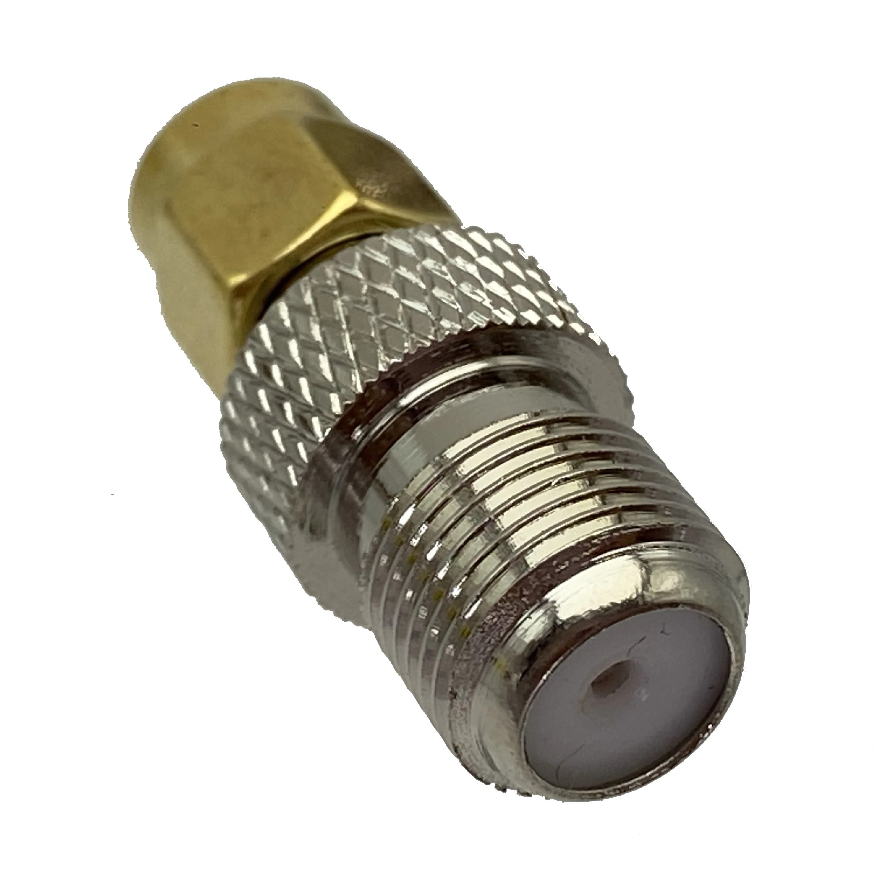 10pcs Conversion Adapter F TV female Jack to SMA male Plug RF coaxial connector for radio Wire Terminals