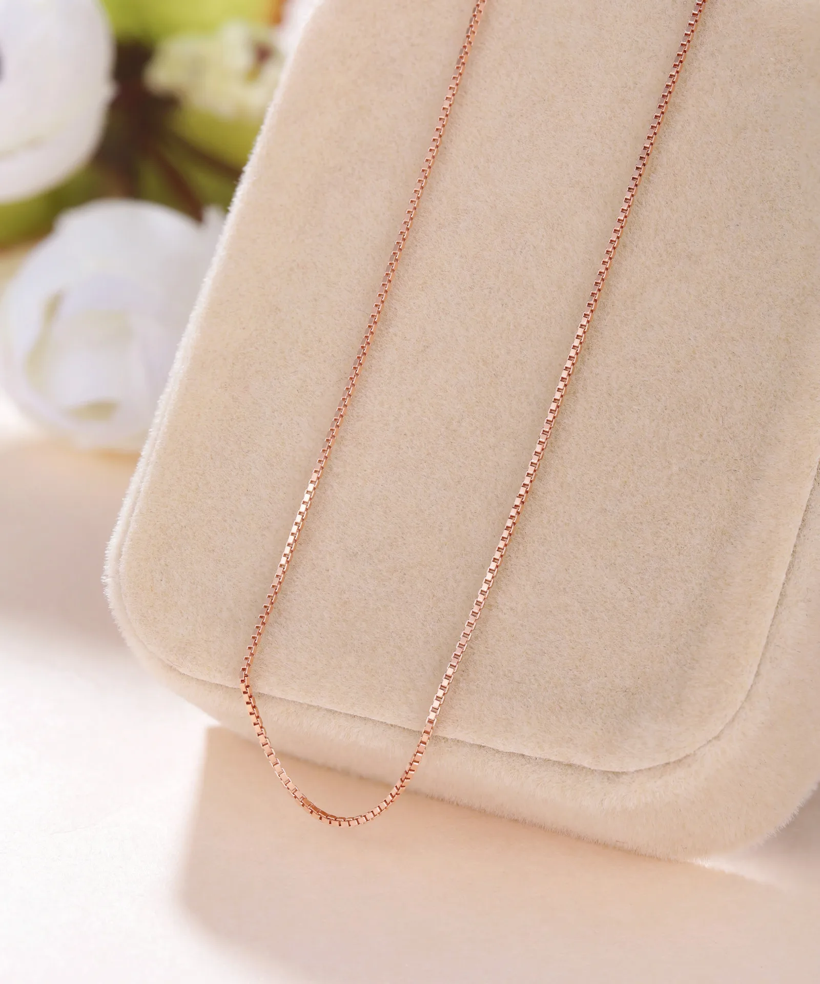 100% Pure 925 Sterling Silver 1mm Box Chain Necklace Fit Pendant,925 Silver Fine Jewelry For Women Men 40cm,45cm,50cm,55cm,60cm