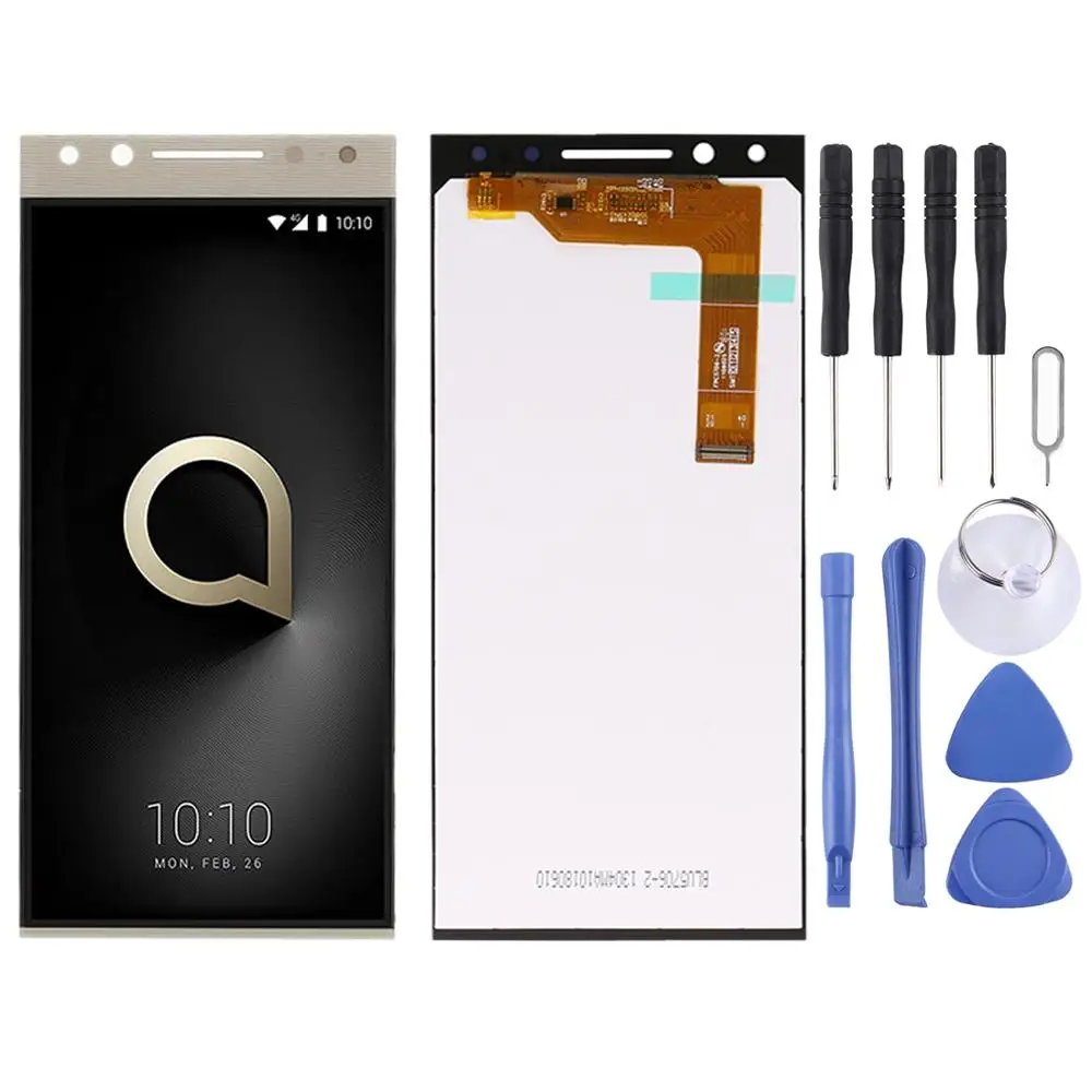 

100% Tested Repair Parts For Alcatel 5 / 5086 / 5086Y / 5086D / 5086A LCD Display+Touch Screen Glass Panel Assembly+Tools