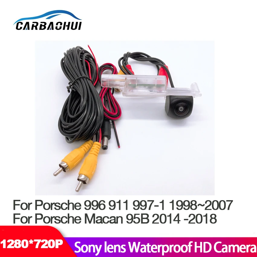 Car Rear View Camera For Porsche 996 911 For Porsche Macan 95B 2014~2018 CCD HD Night Vision Waterproof high quality CAMERA