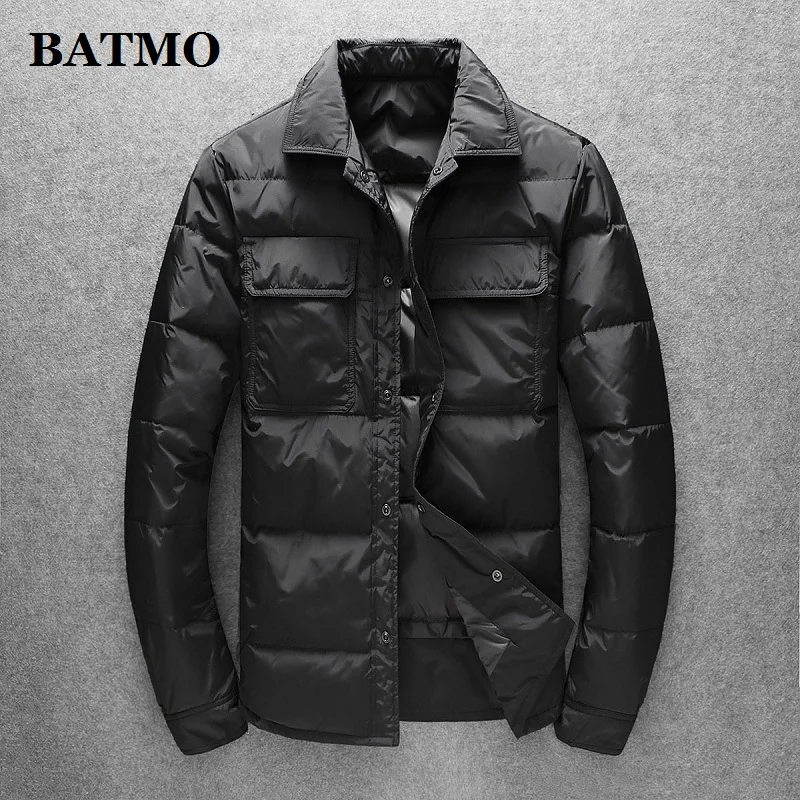 BATMO 2023 new arrival winter 80% white duck down jackets men,winter blazer men,88030