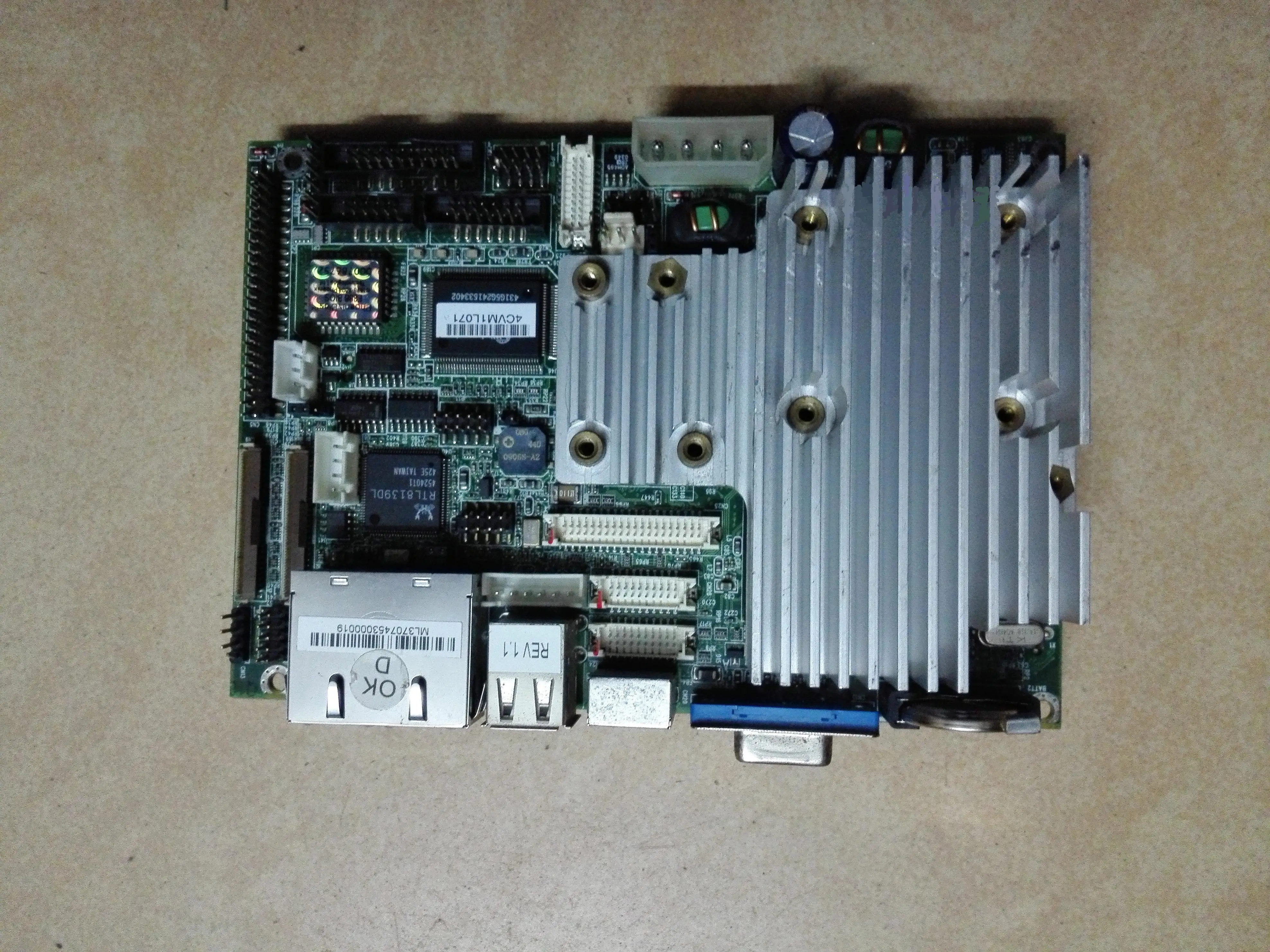 

Industrial control motherboard SYS7F60VEEA