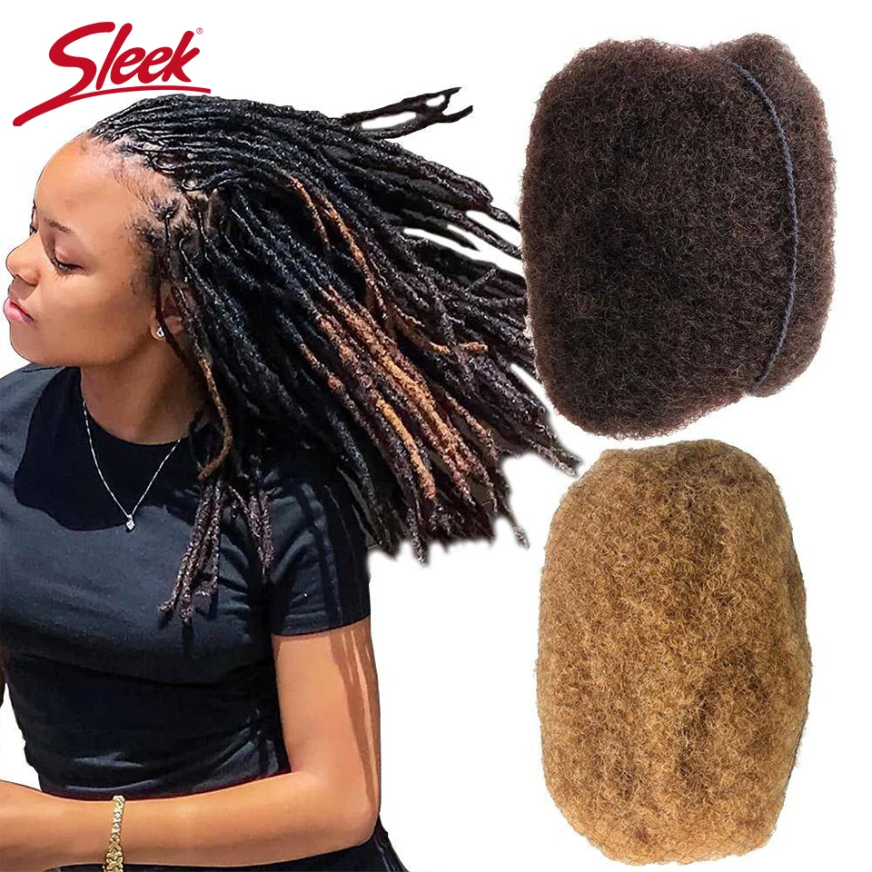 Sleek Mongolian Remy Hair Afro kinky Curly Bulk Human Hair For Braiding 1 Bundle 50g/pc Natural Color Braids Hair No Weft