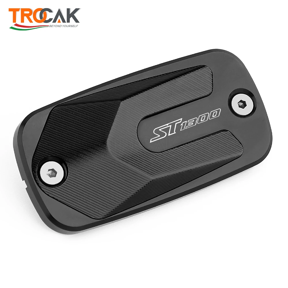 For Honda ST1300 ST-1300 2002 2003 CNC Aluminum Motorcycle Accessories Front Brake Fluid Reservoir Cap Cover Ornamental