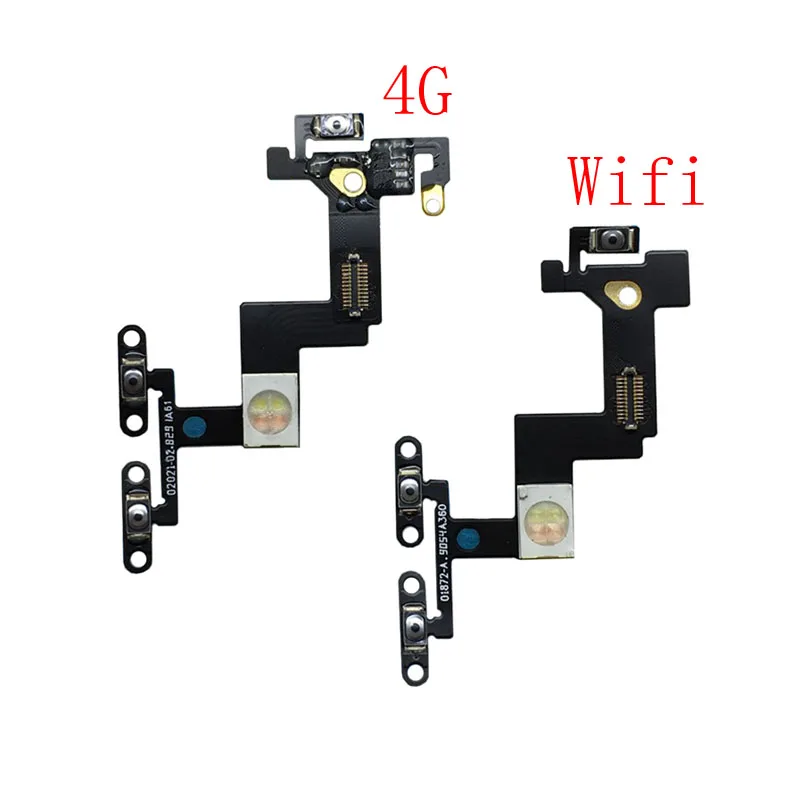 

1Pcs Power On Off Volume Button Switch Flash Flex Ribbon Cable For IPad Pro 11" A1980 A1934 2018 12.9" 3rd Gen A1876 A1895