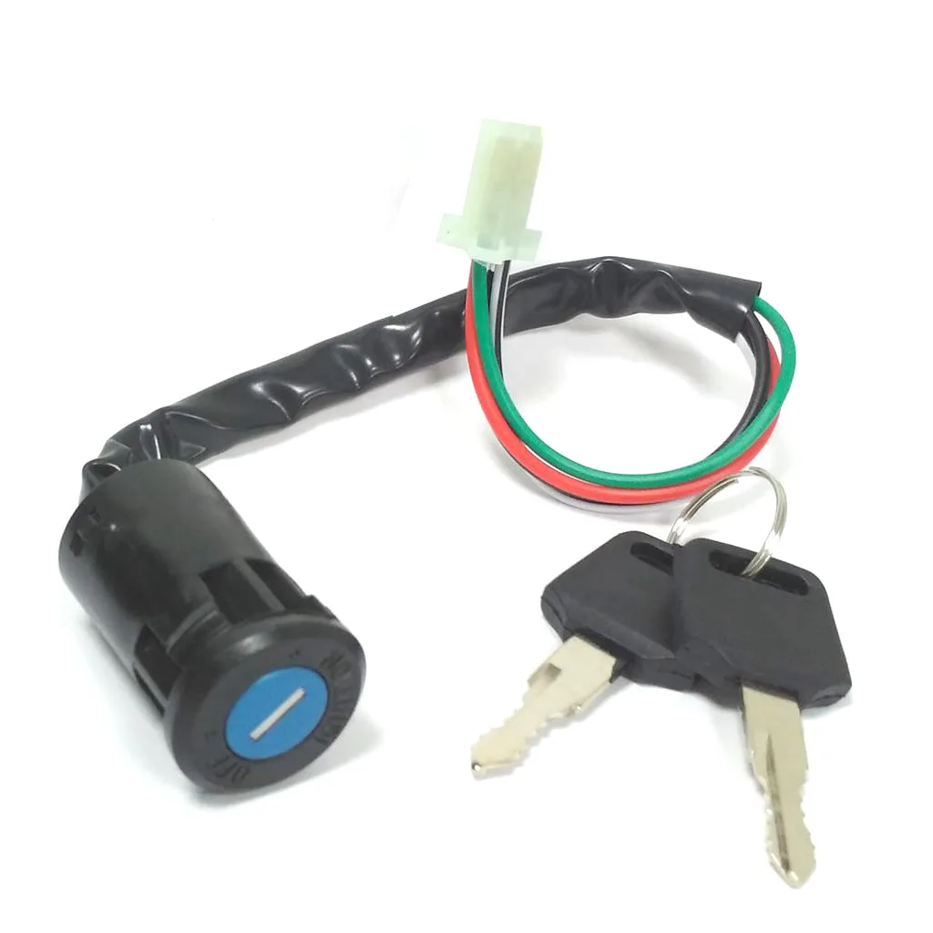 Ignition Key Switch for Honda Chinese Quad ATV Parts 50cc 70cc 90cc 100cc 110cc Bashan BS200 BS250