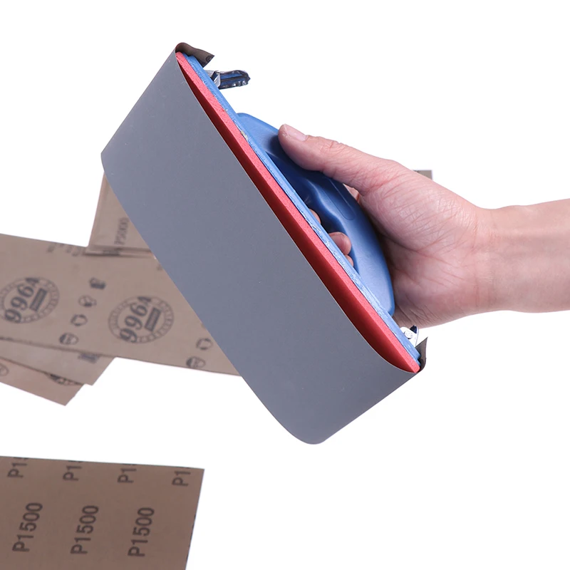 Sandpaper Holder Grinding Polished Tools For Walls Woodworking Polishing Sandpaper Holder Abrasive Tools