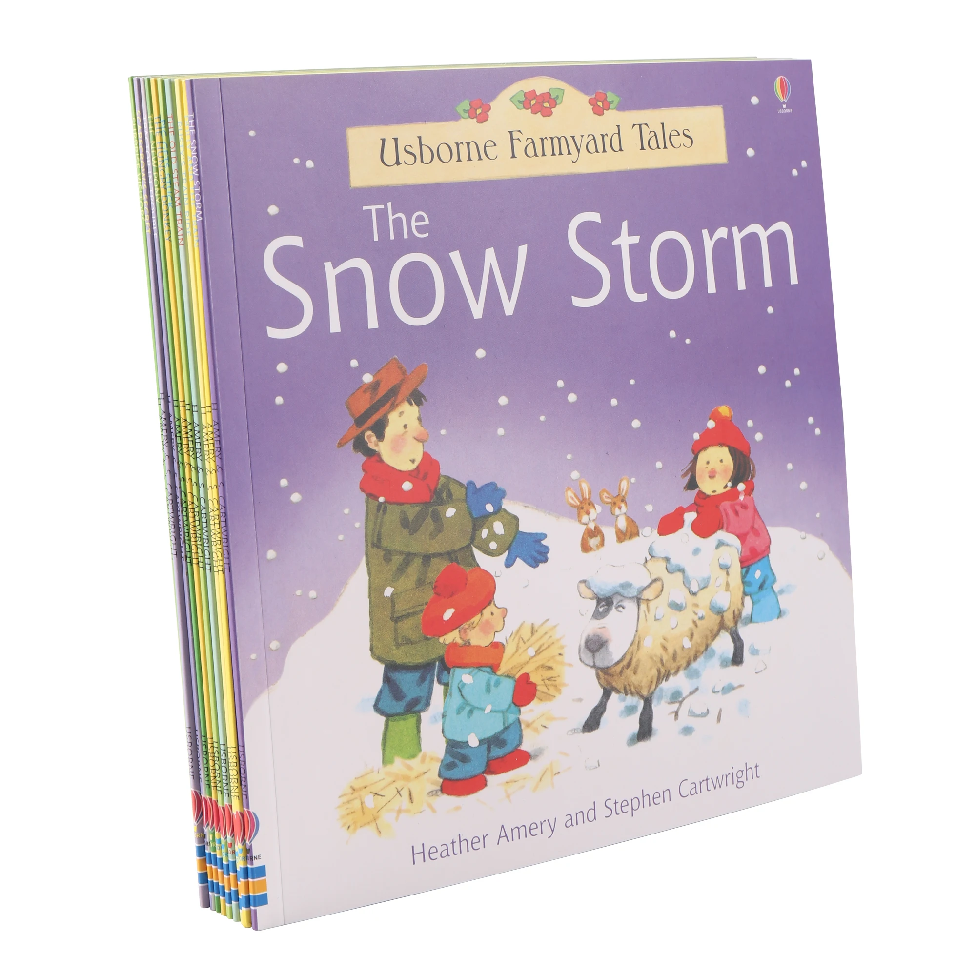 Farmyard Tales Beste Bilderbücher für Kinder, Baby, berühmte Geschichte, Farm Story, 21 x 21 cm, Bilderbuch für Kinder, 10 Bücher/Set