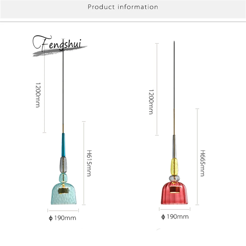 Скандинавский цветной подвесной светильник «Конфета», современный стеклянный светильник для гостиной, спальни, детской комнаты, подвесной светильник