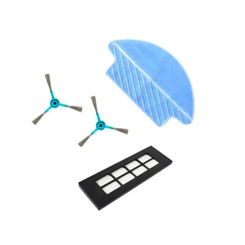 ผ้าม็อบกรอง HEPA แปรงด้านข้างสำหรับ3090คองก้าเครื่องดูดฝุ่นหุ่นยนต์ชุดอุปกรณ์เสริมชิ้นส่วนม็อบ