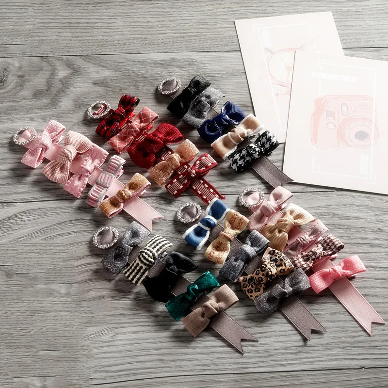 

Заколки для волос Детские, для девочек, с лентой и бантом