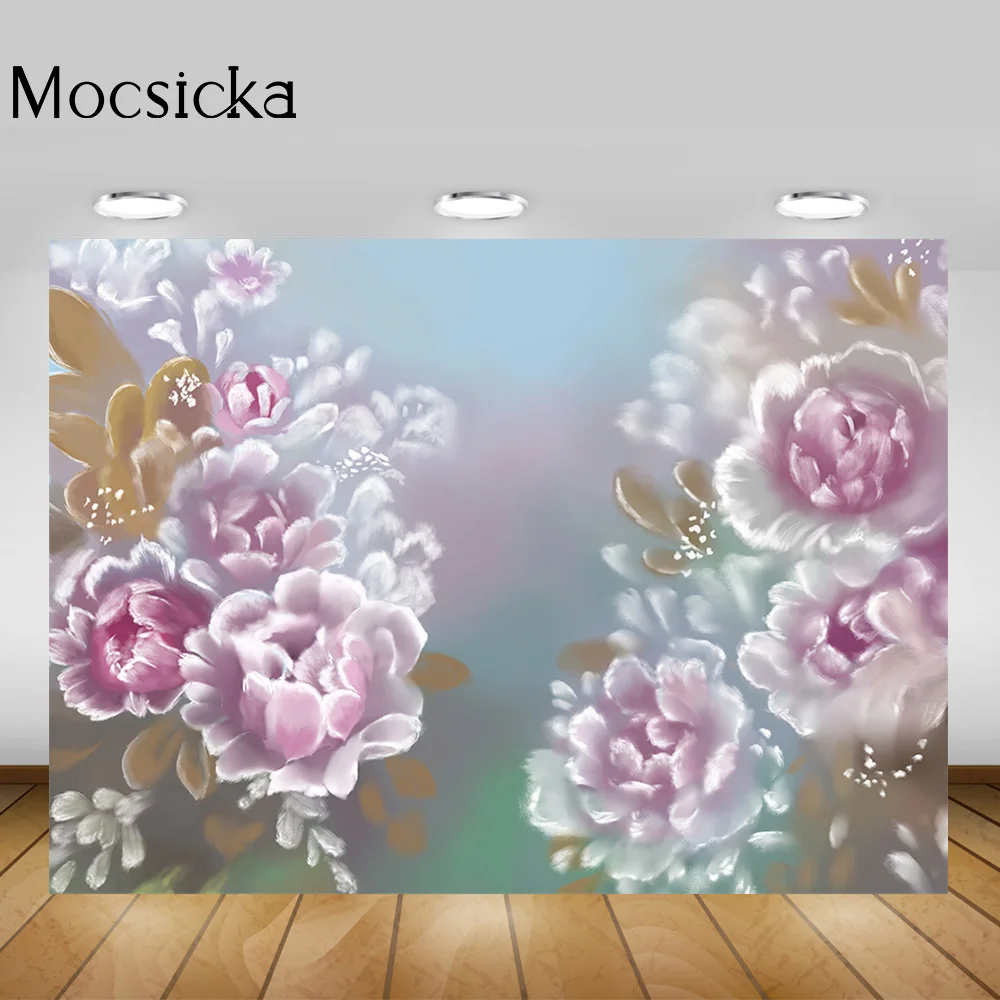 الأزهار الفن عيد ميلاد الطفل خلفية التصوير الفوتوغرافي استوديو الصور الزهور الملمس امرأة حامل صورة خلفية الدعائم المهنية