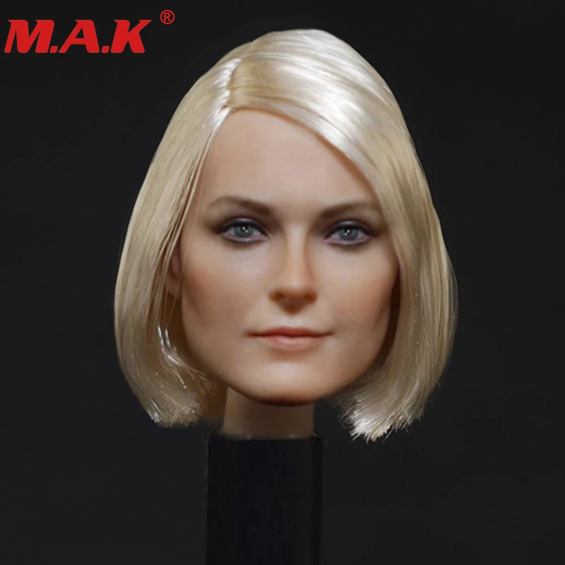 

1:6 scale female girl lady head sculpt beautiful head carving model for 12" collectible action figure toys accessories