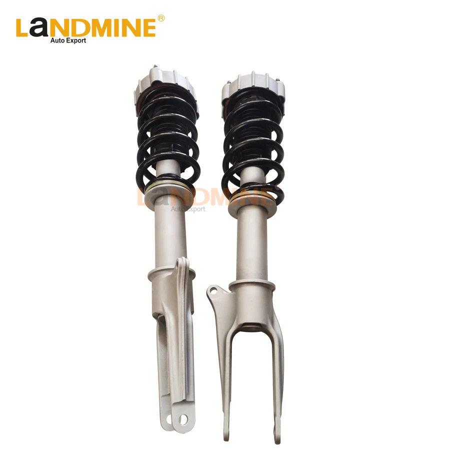 FreeShipping 2PIN Shock Absorber Front Suspension Spring Strut For Panamera 4s pasm 97034304508 97034303528