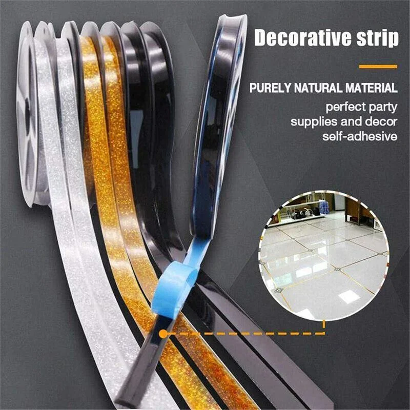 Mildew-proof Self-adhesive Beauty Edge Ceramic Tile Mildewproof Gap Tape Cinta adhesiva antimoho para baldosas cerámicas