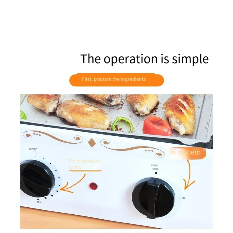 PartyBaby Sausage Roaster Household Mini Hot Dog Barbecue Sausage Stall Barbecue Multifunctional Machine