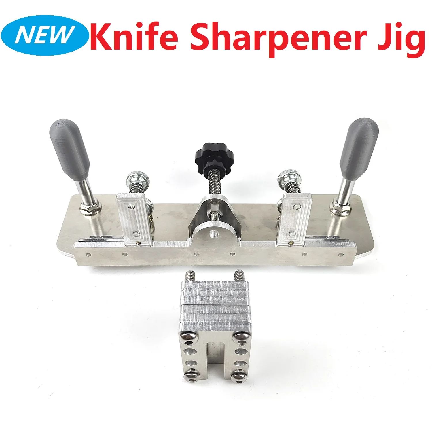 New Removable Belt Grinder Parts Knife Sharpener Jig Knife Jig Sharpening Locator Knife Sharpening Clip for Belt Sander