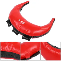 New PU Boxing Training borsa elettrica bulgara Muay Thai Training Sand Sandbag 5-25KG borsa da boxe borsa vuota