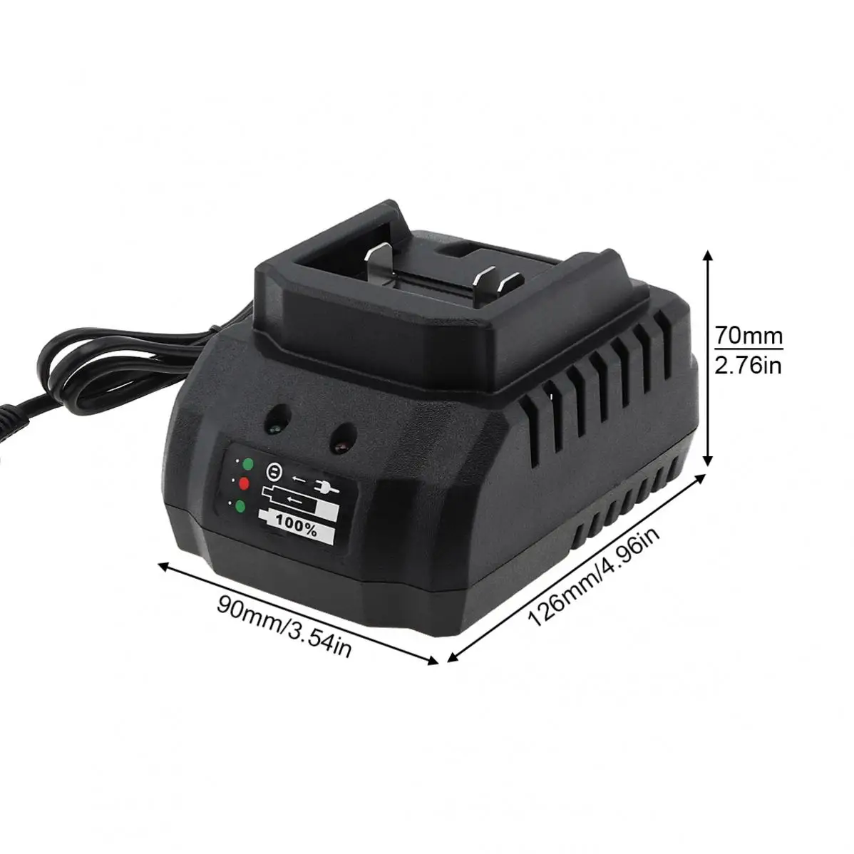 18V 21V Battery Charger EU/US Plug Li-ion Battery Power Tool Electric Drill Screwdriver Charge Replacement Suit For Makita