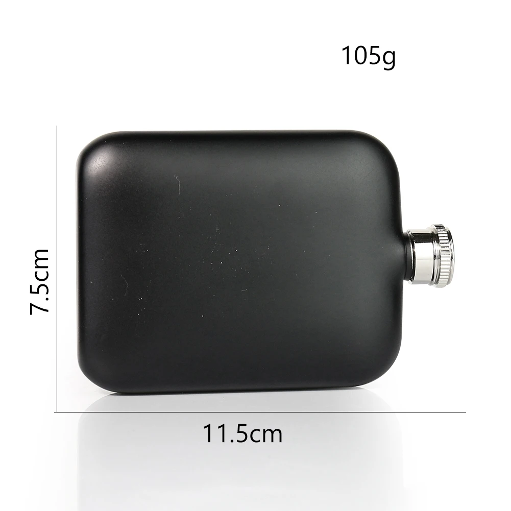 Portable Square Stainless Steel Hip Flask Wine Whisky Pot Pocket Flagon Outdoor Travel Alcohol Liquor Bottle Drinkware Gift 6