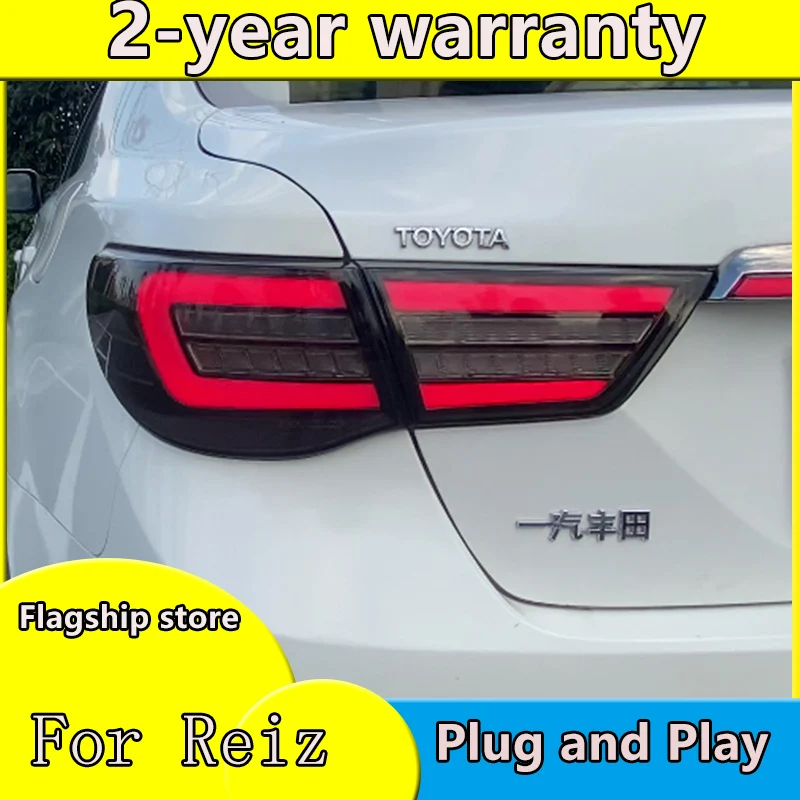 Car Styling for To yota Reiz Mark X LED Tail Lights 2010-2013 Mark X LED Tail Light Rear Lamp DRL+Brake+Park+Signal