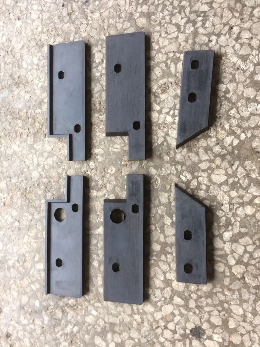 New Taiwan Rocker Arm Vertical Milling Machine Part Saddle Knee Wiper Palte MILL 1Set C40+50+53+57 Small Four Oil Scraper